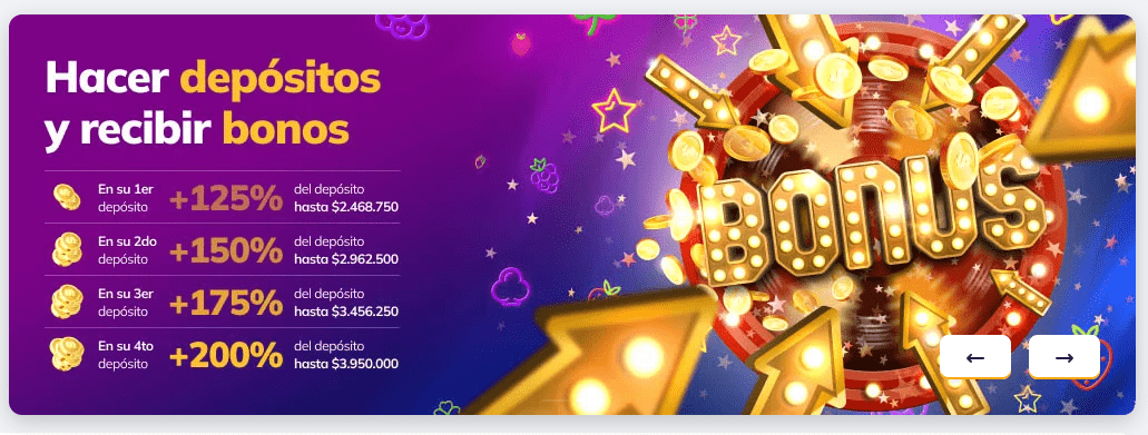 bonus valor casino